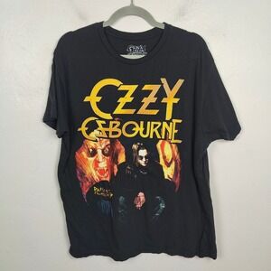 Ozzy Osbourne Patient Number 9 Graphic T Shirt Black Mens Large Goth Rock Metal